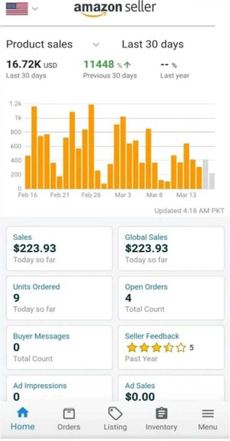Amazon Dashboard 3